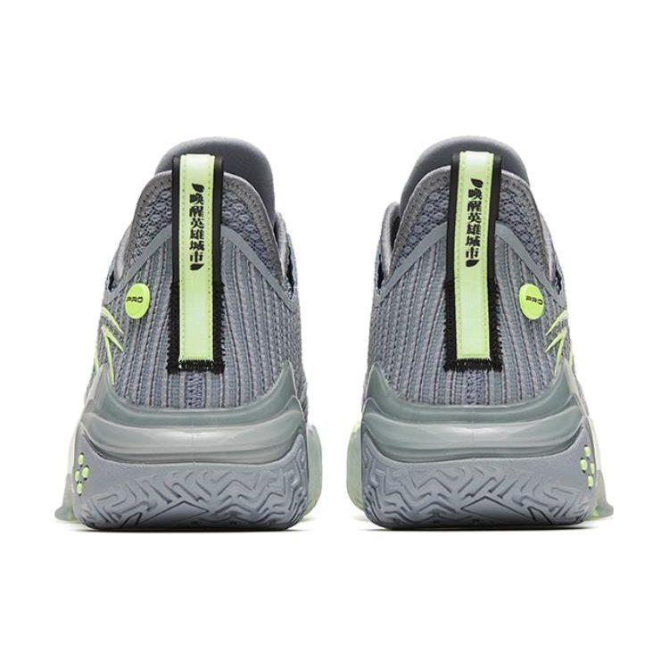 Anta Shock Wave 4 Pro Low Top Cushioning Slip Resistant Abrasion Resistant Basketball Shoes Men's 112241111-3