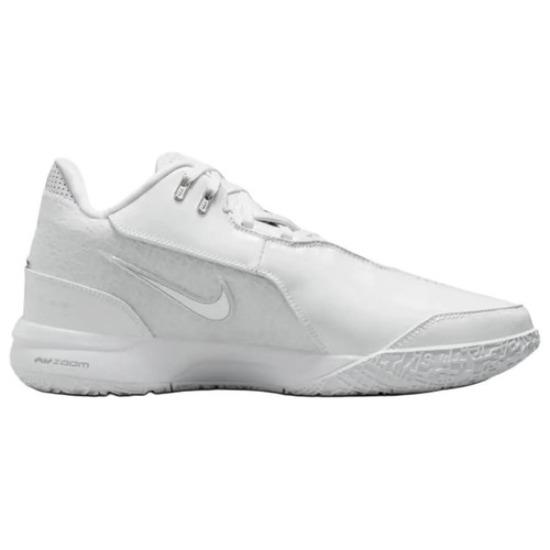 Nike Zoom LeBron NXXT Gen AMPD EP Bianco Argento Metallico - FJ1567-102