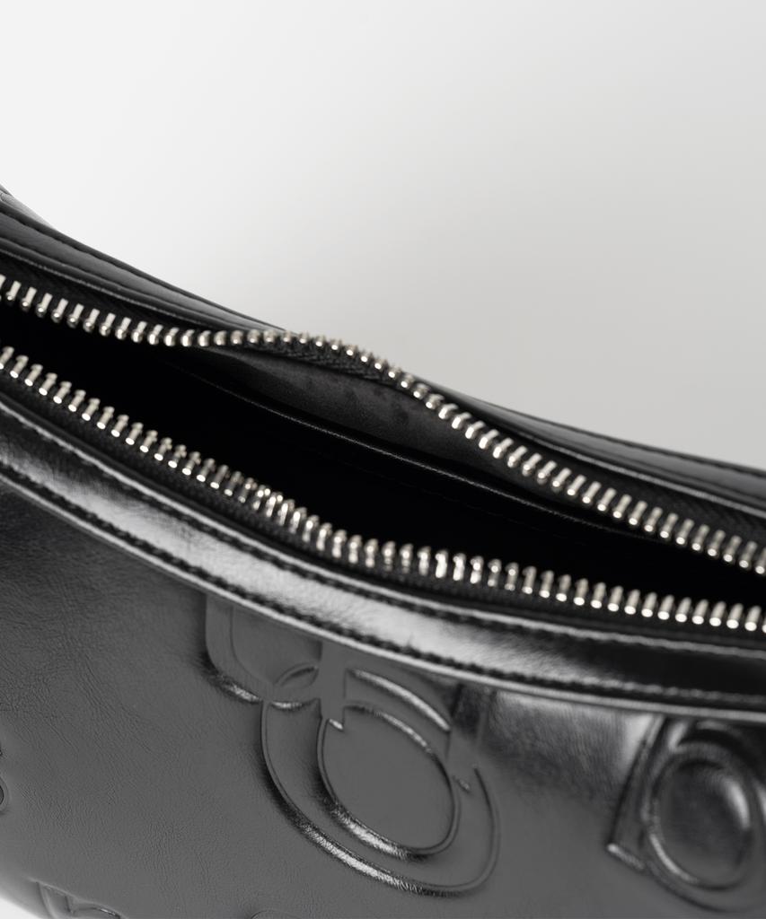 Millo Women Varnish Carving Bag [Black]
