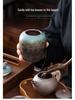 Chinese Ceramic Tea Canister: Small/Large Sealed Storage Jar for Pu'er Tea with Logo Printing