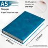 Custom B5 Notebook Gift Set with Thickened Cover, A5 Business Diary, and Logo Printing.