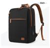 Versatile Large Capacity Color Block Business Travel Backpack