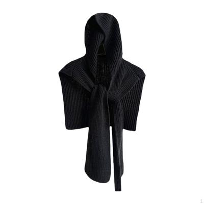Balaclava Mütze Schal mit Kapuze Damen's Funktionelles Polyester-Strickgewebe Weich Winddicht Geeignet für