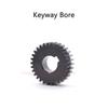 1PCS 45# Steel Spur Gear 2M 2 Module 12/13/14/15/16/17/18/19/20/21/22/23/24/25/26/27/28 Teeth Flat Cylindrical Gear Bore 10-30mm