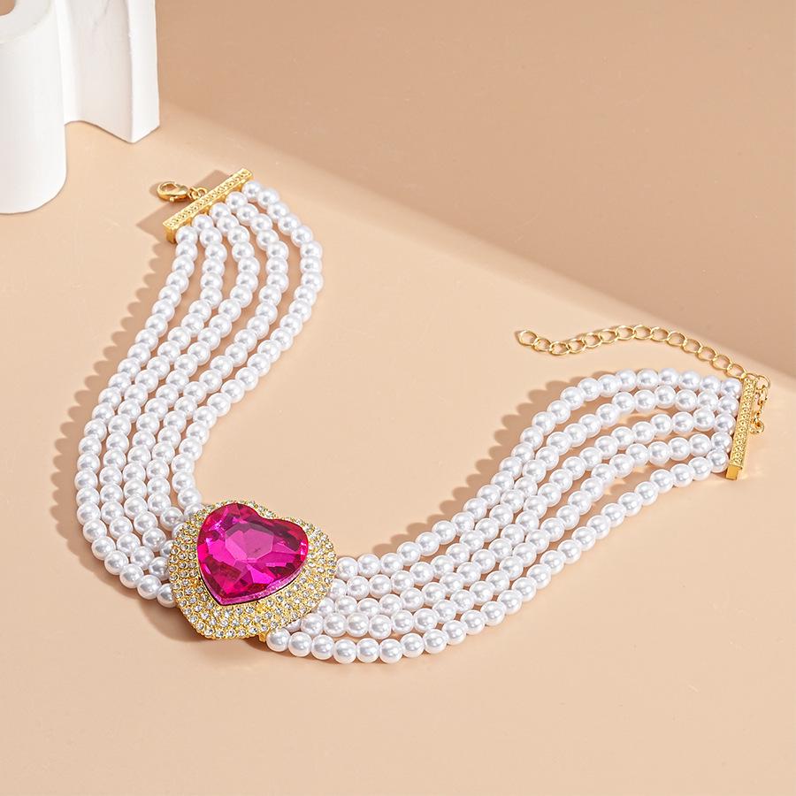 Высококлассное многослойное ожерелье с кисточками и жемчугом - европейский и американский модный дизайн