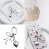 Bowknot Alloy Charm Keychain Bag Ornament Fashion Handbag Ornament Key Charm Alloy Texture Suitable for Various Occasion