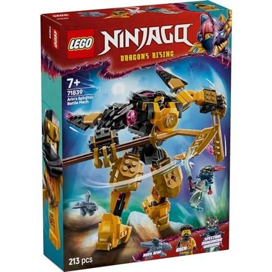 LEGO Ninjago Erins Spin TechniqueMecha Suit 71839 toy boys girls birthday present blocks 7 years old 8 9 elementary school battle robot pretend play