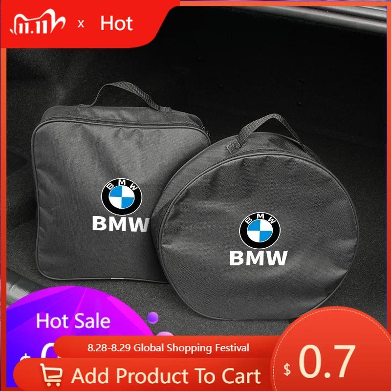 Car Sticker 2025 Hot EV Car Charging Cable Storage Box Charger Cables Carry Bag Trunk Organizer For BMW X3 X5 M5 M3 E46 E90 E60