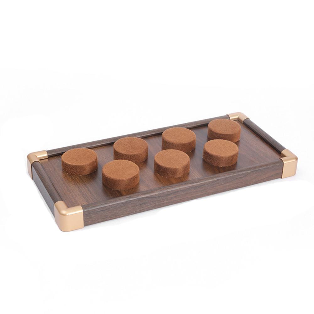 Organizer Jewelry Display Stand Walnut Wood Bracelet Display Rack Durable Hand Jewelry Holder  Gift