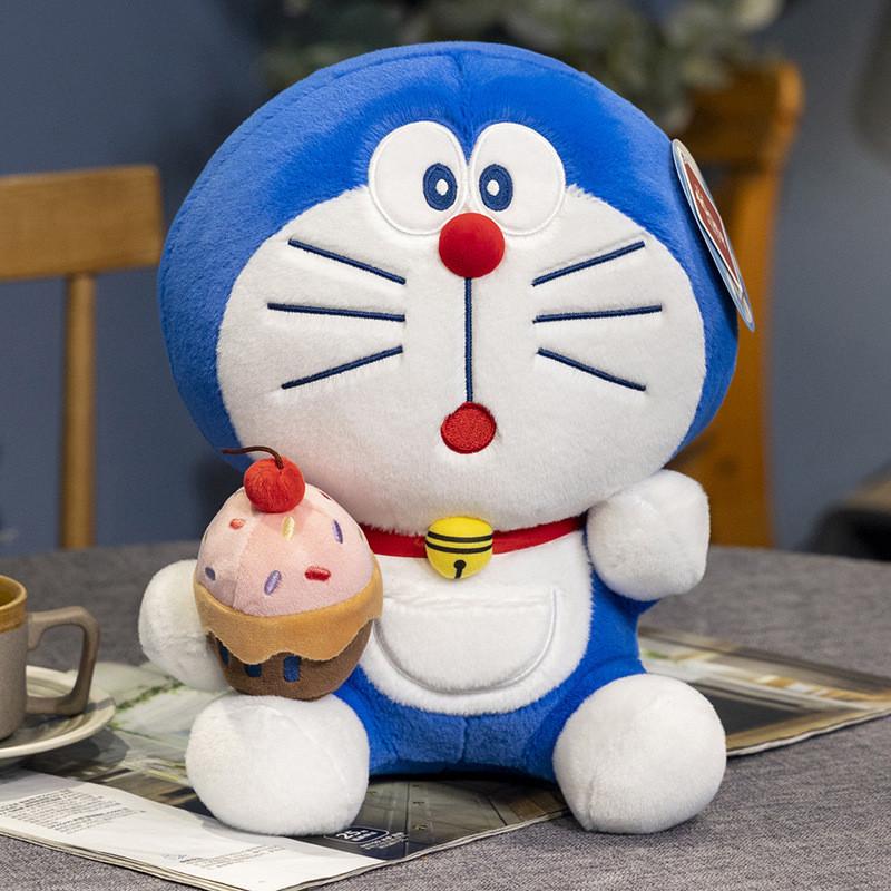 Doraemon Series Dessert Plush Toy Doll Bedroom Decoration Cartoon Gift Kids