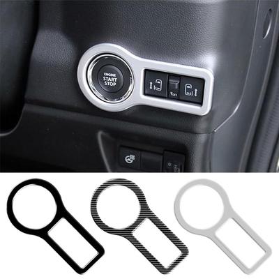 Car Interior Accessories Start Stop Key Trim Cover Cap For 2024 Suzuki Spacia Custom M K54S M K94S