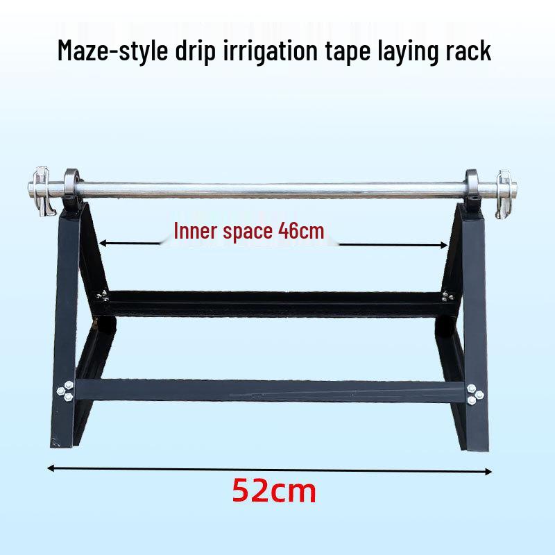 Agricultural Irrigation & Fire Hose Hand-Crank Floor-Standing Reel Rack