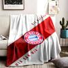 FC Bayern München Thema Gepersonaliseerde Outdoor Flanellen Dekens Zacht En Geschikt Voor Alle Seizoenen Perfect Voor Banken Bedden En Kamperen