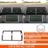 For BMW X5 E53 2000-2006 Center Dashboard Full Set Kit Trim Cover Tuning Real Carbon Fiber Sticker Car Interior Accessories