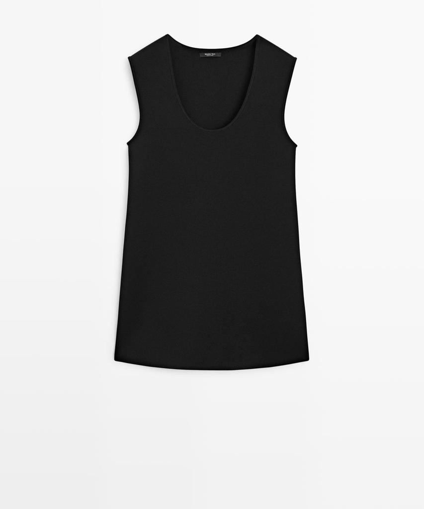Masimodutti Fluid Mini Dress