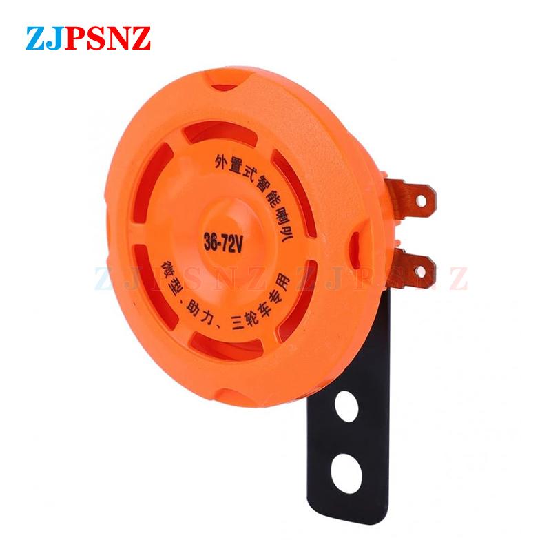 Electronic Horn Bicycle Bell Ring 12V 36V 48V 60V 72V Waterproof Energy Saving E-Bike Scooter Motorcycles Super Lound Horn Alarm