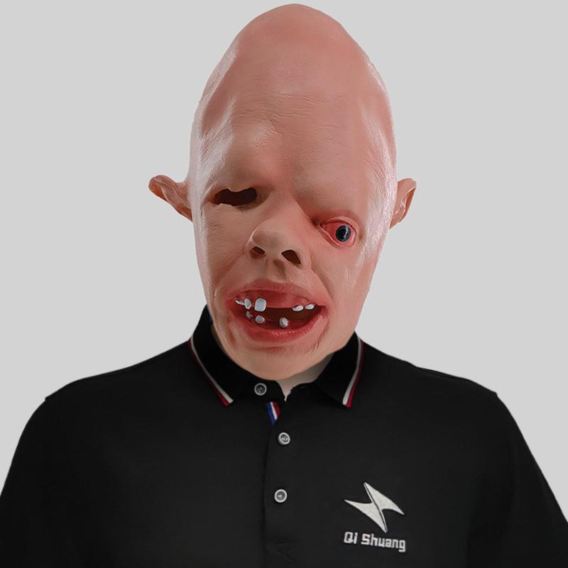 Goblin Spooky Green Mask For Costume Parties Featuring Eerie Design And Diy Features