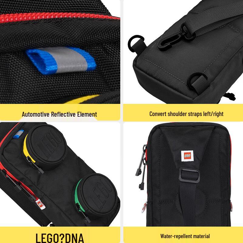 LEGO Element Black Lightweight Crossbody Chest Bag