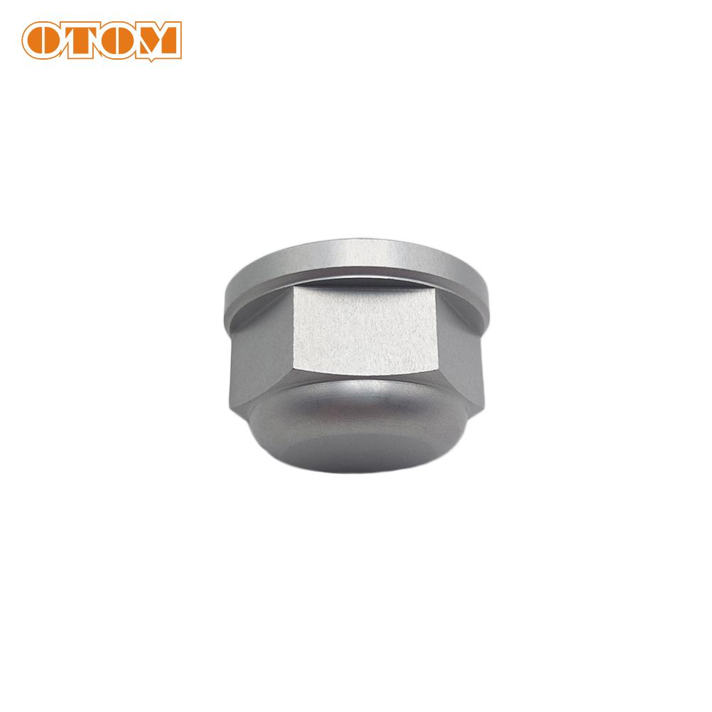 OTOM M20*1.5 Motorcycle Rear Axle Nut Covers Cap Motocross Wheel Lock Spindle Pin Screw Bolt For KTM HUSQVARNA EXC XCW SXF FE TE