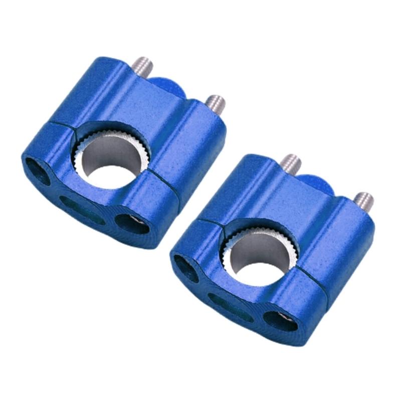 

Aluminum Motorcycle Handlebar Lift Motorcycle Handlebar Elevations Simple to Use for Improves ridings Posture & Stability синий