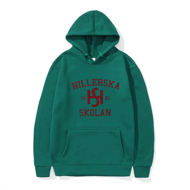 

Young Royals Hillerska Skolan Sudadera con capucha Hillerska Skolan Sudadera con capucha unisex Sudaderas con capucha gráficas J 3XL