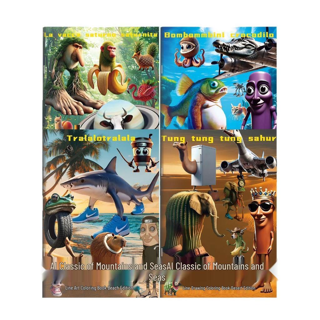 Children's Illustrated Comic: Shan Hai Jing Foreign Edition