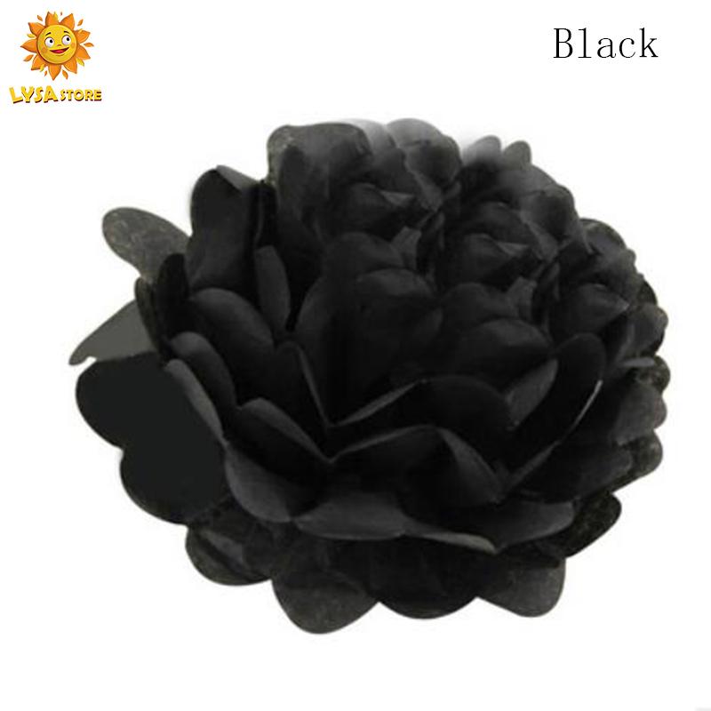 10inch 25cm European And American Party  Decorative Paper Flower Ball Handmade Garland For Wedding Dress Up Birthday Gathering