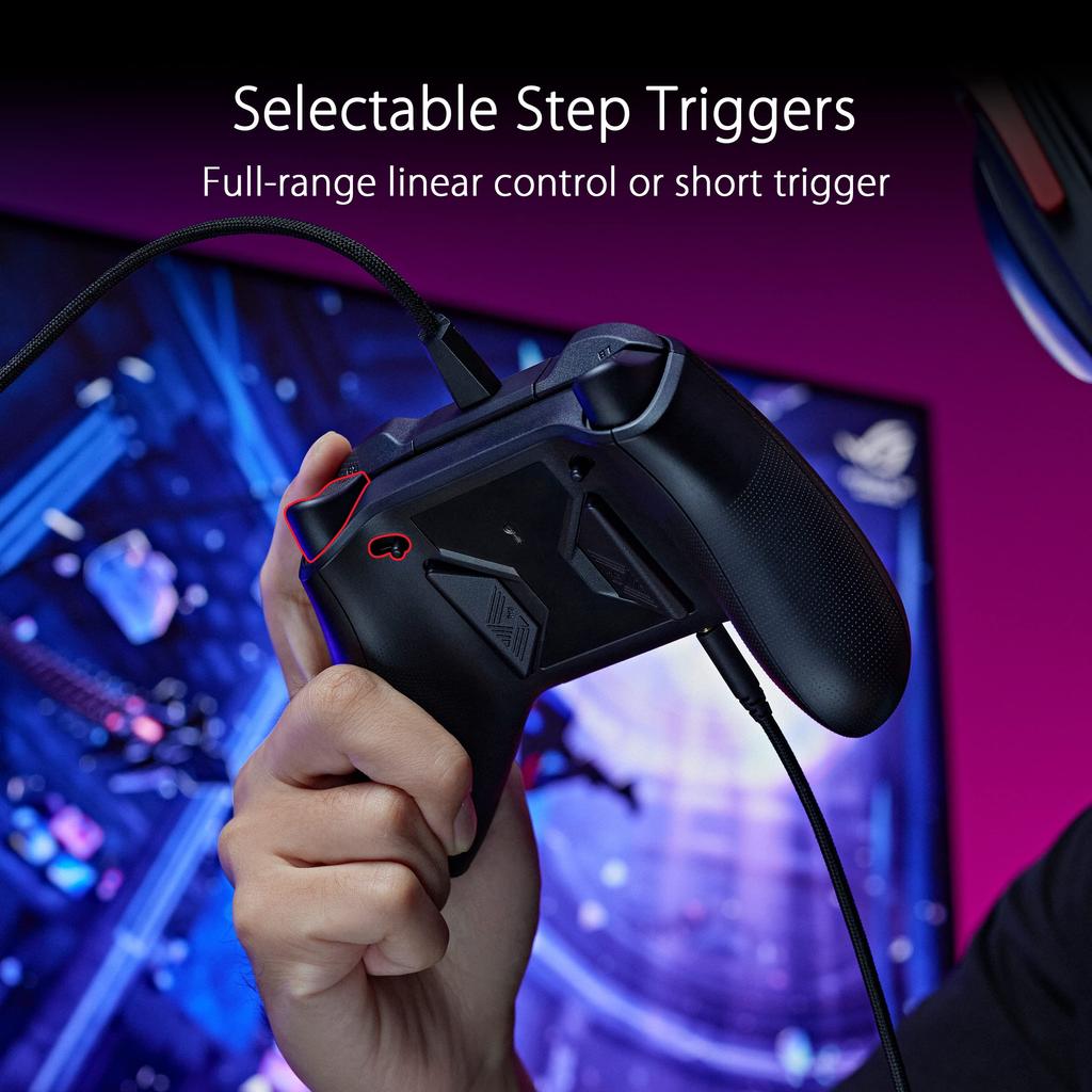 ASUS Controller Gamepad ROG Raikiri Rücktasten Trigger mit wählbarem Arbeitsabstand ESS DAC Final Fantasy XIV empfohlenes Modell Advanced