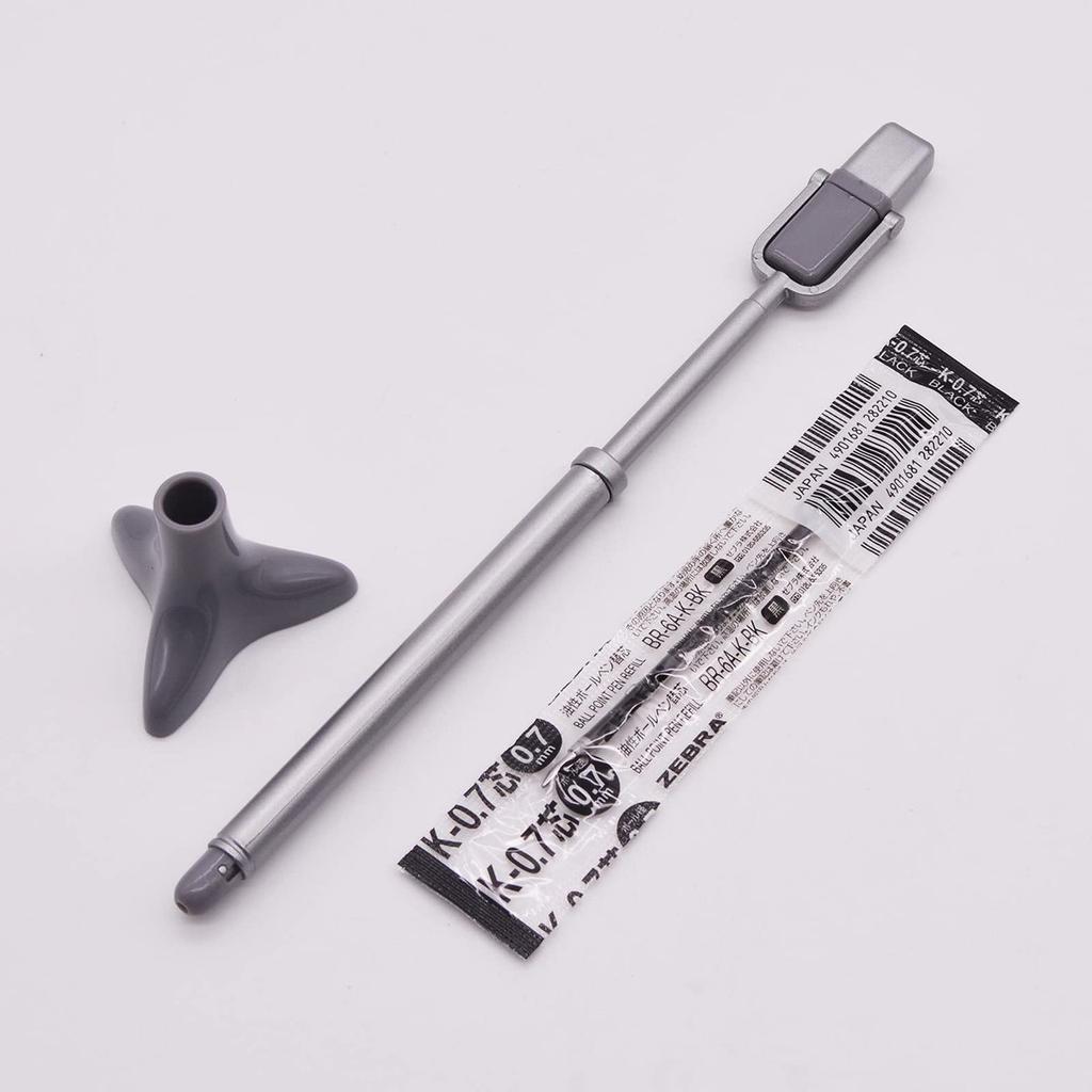 Daiwa Toy Manzai Microphone Ballpoint Pen Silver