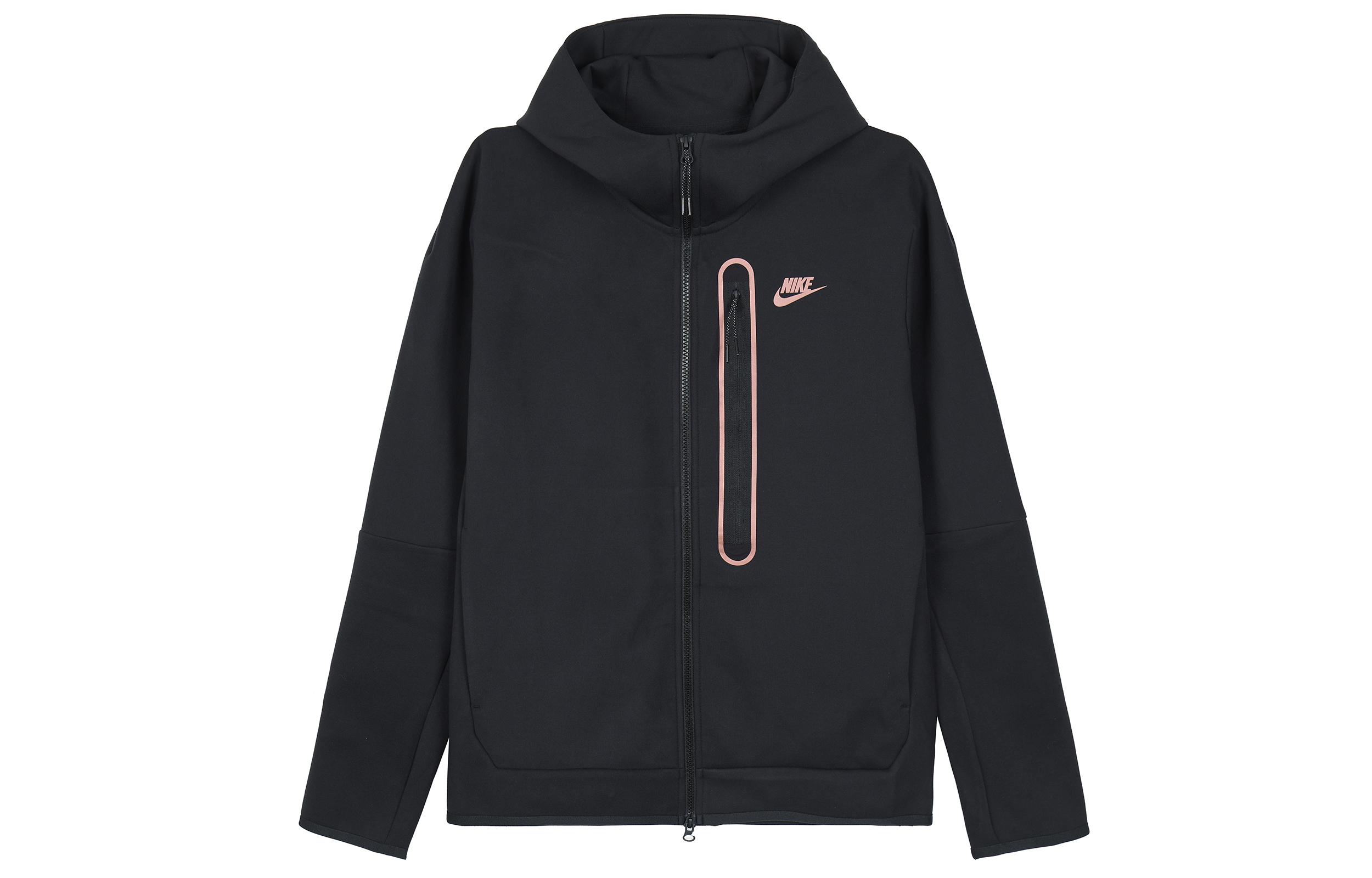 

Nike Sweatshirts Men s Black Hooded Moderate Cardigan DD4803-010 L