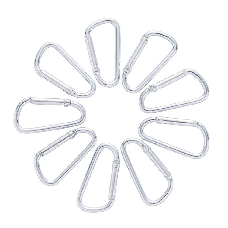 

Aluminum Alloy D Carabiner Quick Link: Outdoor Climbing Safety Buckle for Backpacks, Pulleys & D-shaped Connections. Aluminum