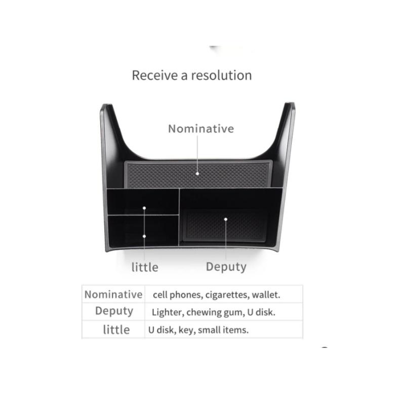 for Hyundai Creta 2014 -2018 IX25  Center Console Storage Box Organizer Tray Car Interior Accessories