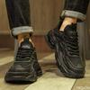 Modische vielseitige Frühling Herbst neue explosive dicksohlige Herrenschuhe lässige bequeme höhenvergrößernde Sportschuhe