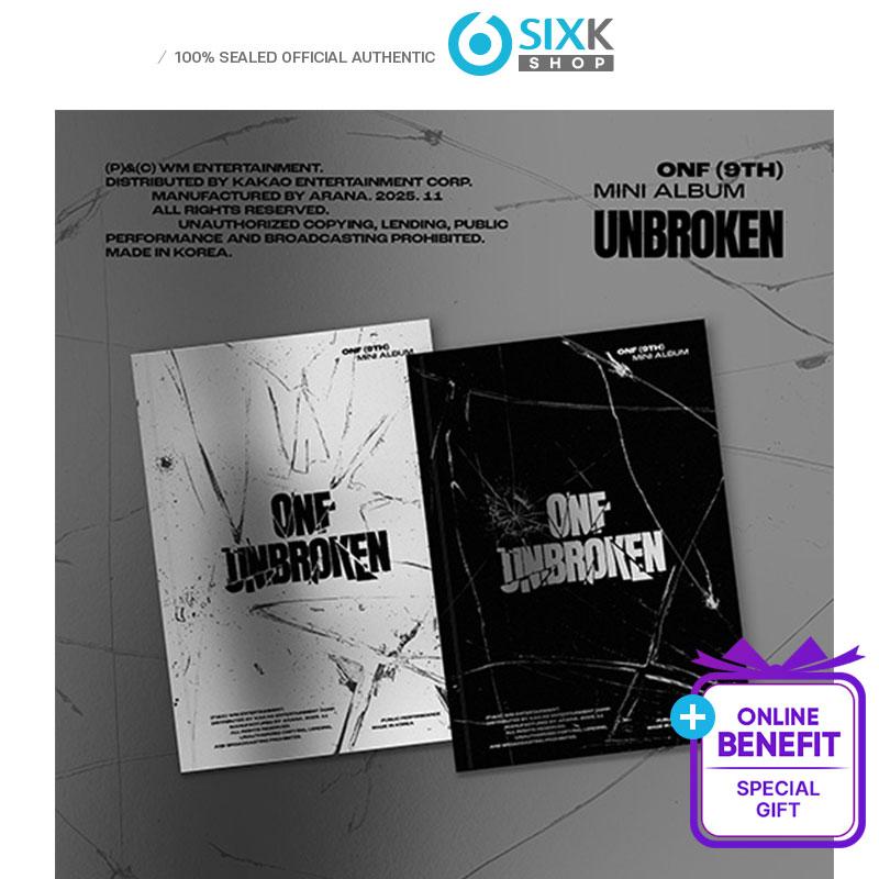 [Pre-order] ONF - 9th Mini Album [UNBROKEN] (Online Benefit)