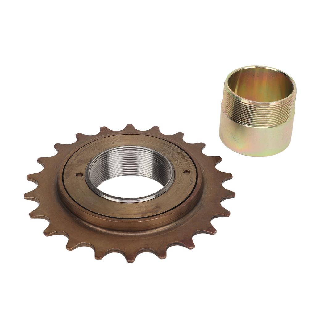Bike Freewheel Adapter Set Professional 30.5mm Freewheel Adapter 22T Single Speed Freewheel Kit for
