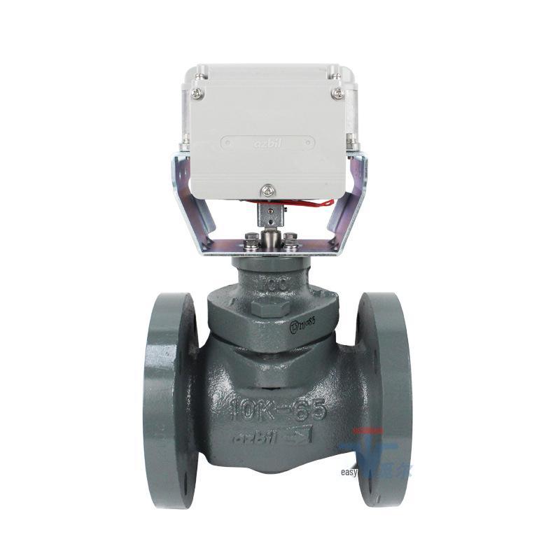 Azbil Yamatake Electric Water Regulating Two-way Valve (AC24V) - Models: VY5117L0022, VY5117L0041