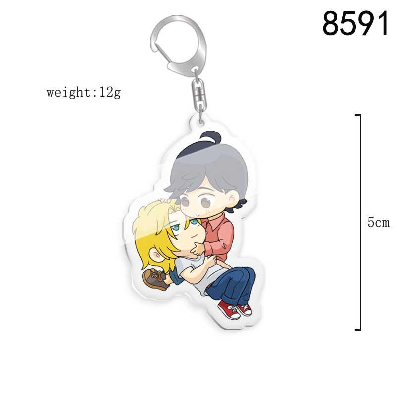 Bananafish Lynx Okumura Eiji Acrylic Keychain Standee Custom Design