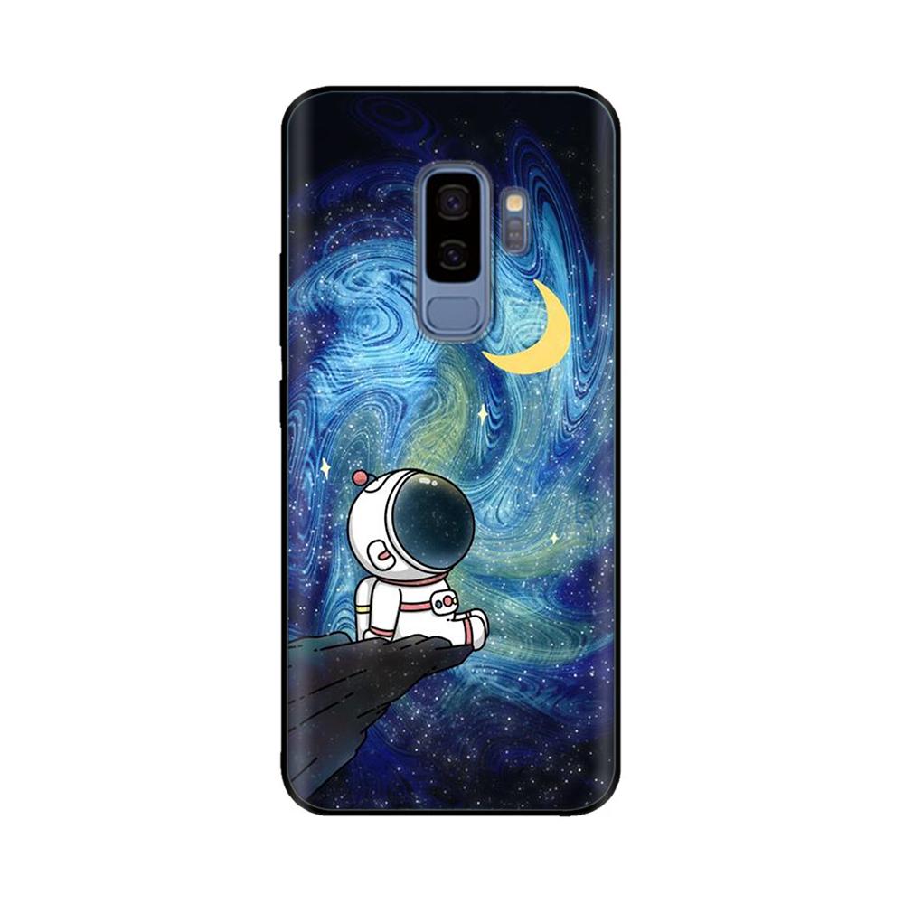 Shockproof Cover For Samsung S9 Case Animals Painted Soft Silicone Back Cover For Samsung Galaxy S9 Plus S9Plus S 9 Phone Cases