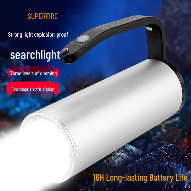 SupFire D9 Explosion-Proof LED Flashlight
