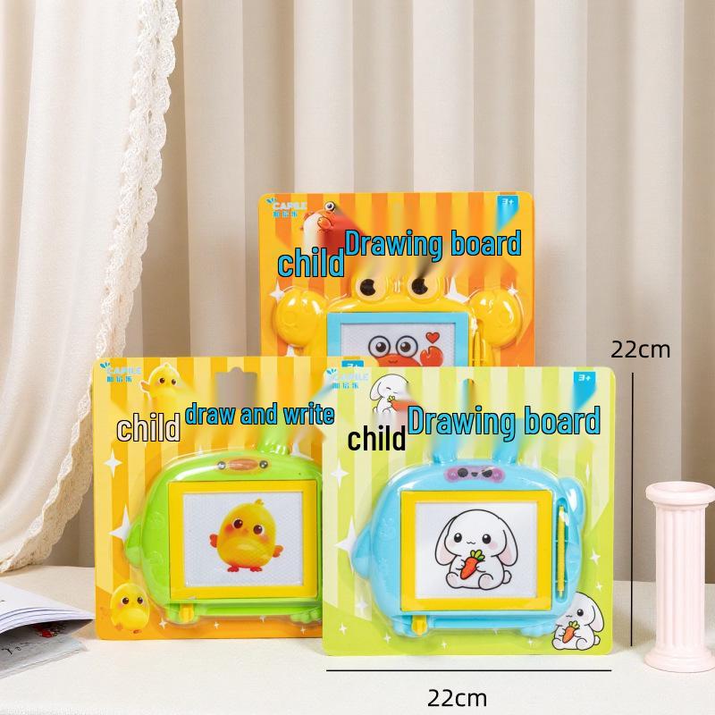 Magnetic Erasable Drawing Board for Kids - Educational Graffiti and Writing Tool for Early Learning