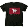 Heren Deftones Verweerd Wit Pony Express Slim Fit T-shirt Medium Zwart