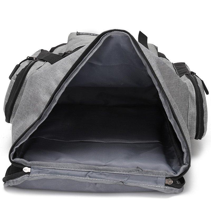 Large capacity backpack, the same travel bag for men and women, casual simple multi-functional computer backpack