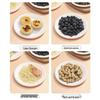 Meiliya 15cm Sugarcane Bamboo Pulp Round Plates