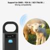 Animal   Rder Pet Supplies Portable Chip Scanner   Screen Handheld High Brightness(Black )