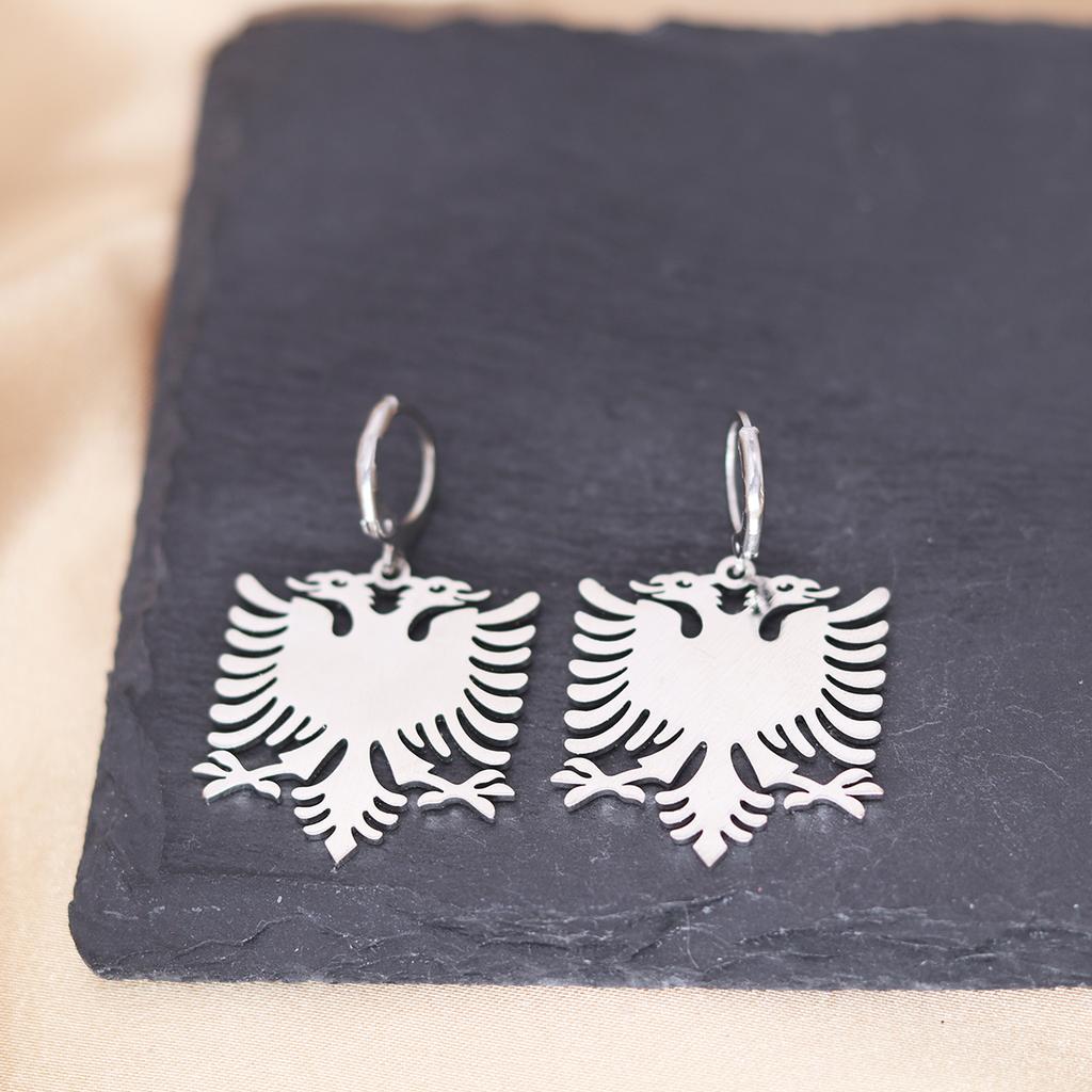 Kinitial Stainless Steel Unicorn Ankh Triangle Cross Snowflake Dandelion Mermaid Earrings For Women Trendy Piercing Jewelry