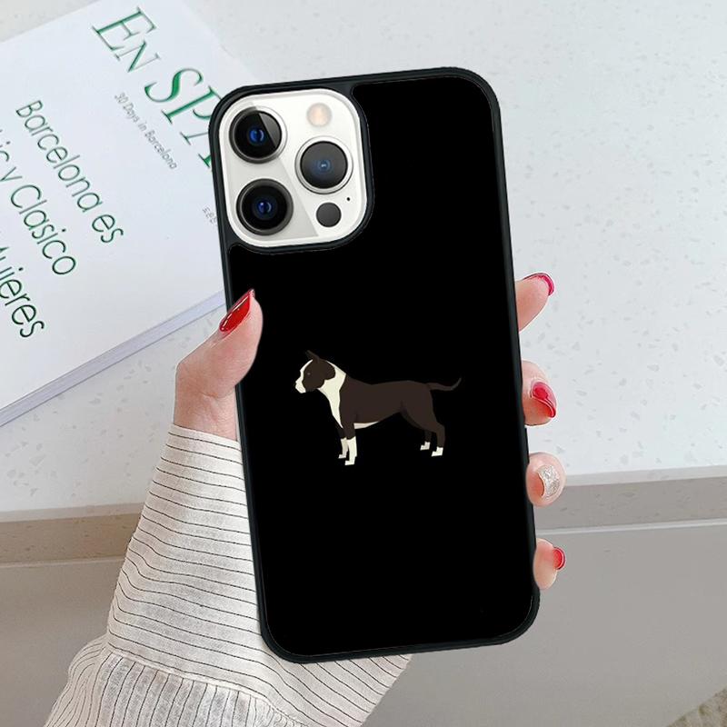 American Staffordshire Terrier Phone Case Cover For iPhone 17 Air 15 16 16e 14 13 12 11 Pro Max Coque For Apple PLUS Fundas