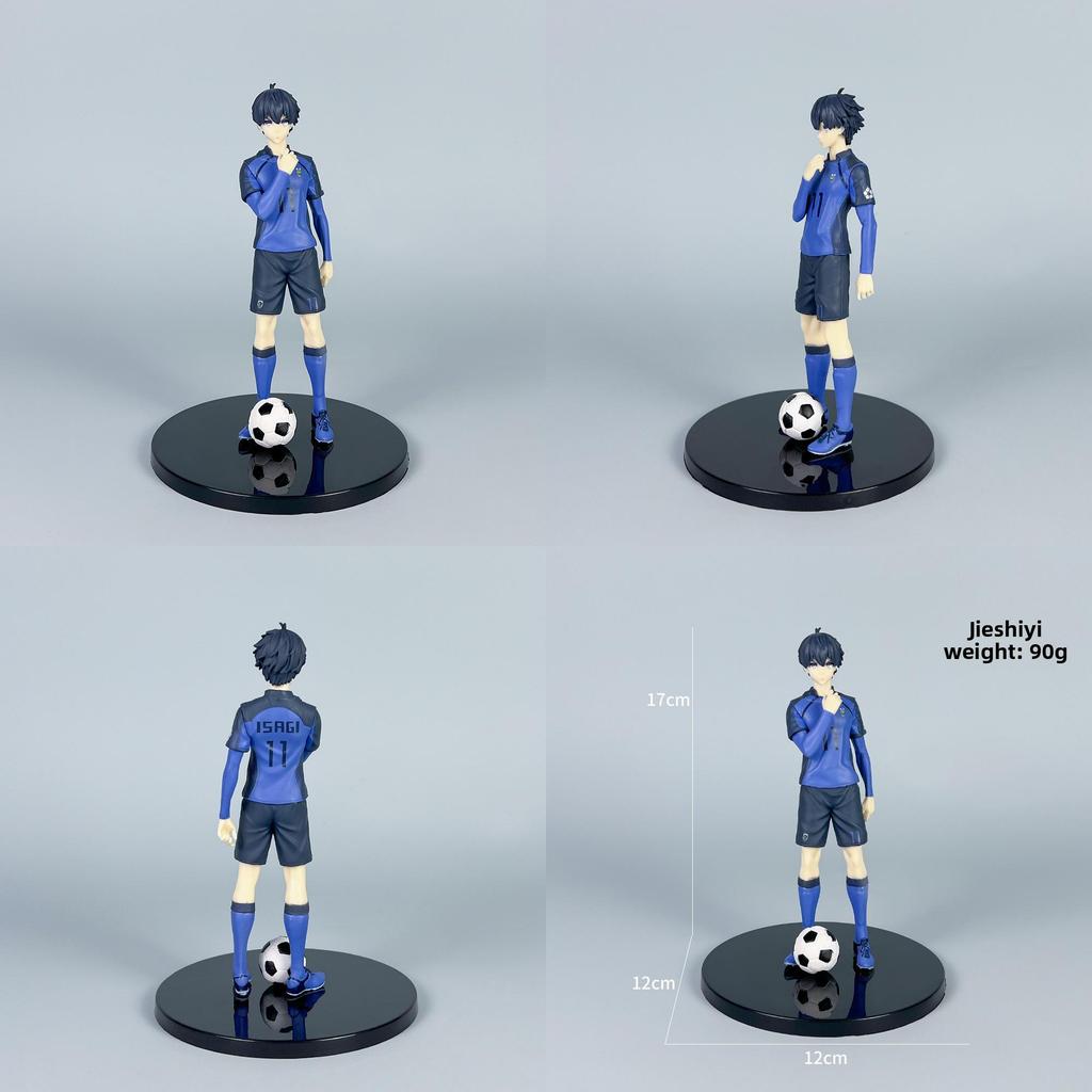 Blue Lock Isagi Yoichi Pvc Action Figure For Home Office And Anime Enthusiasts