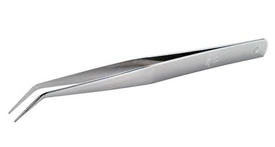 Mineshima AA Bent Tip Tweezers 150mm Hobby Tool F-8