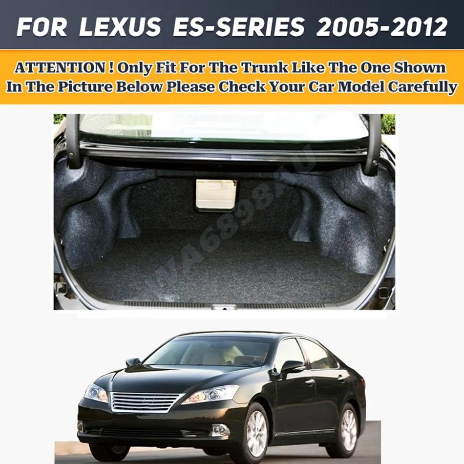 Custom High Quality Car Trunk Mat For Lexus ES Series Non-oil-electric Hybrid 2005 2006 2007 2008 2009 2010-2012 Leather Carpet