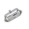 304 Stainless Steel Cheese Box Container With Lid Butter Keeper Holder  Restaurant Use